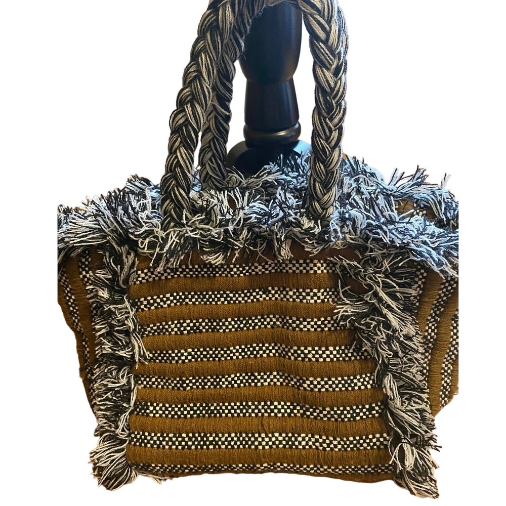 Anthropologie Gabi Fringed‎ HandBag